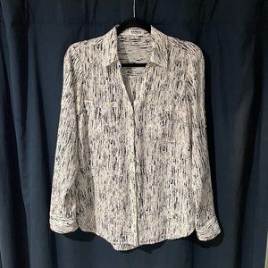 Women's Medium Express White Birch Portofino Shirt